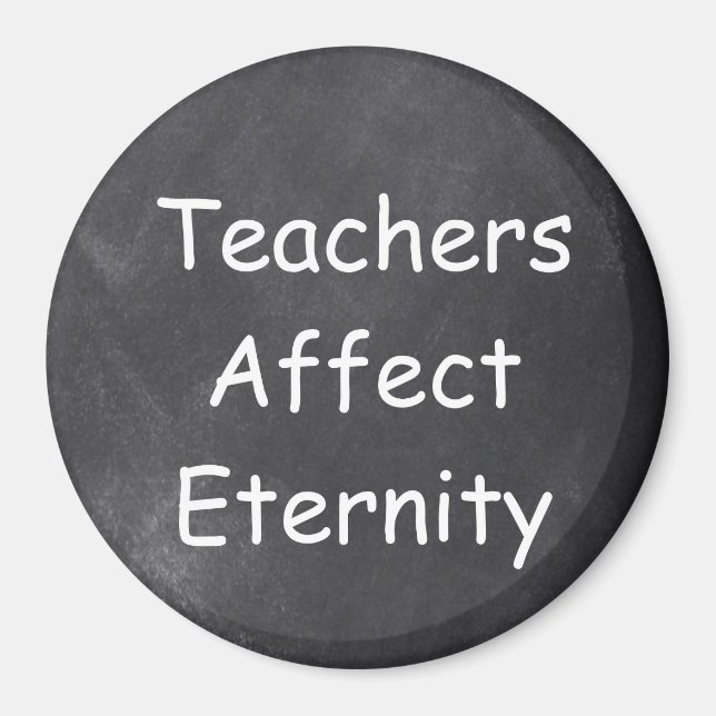 Lehrer beeinflussen Geschenke zum Design von Etern Magnet (Vorne)