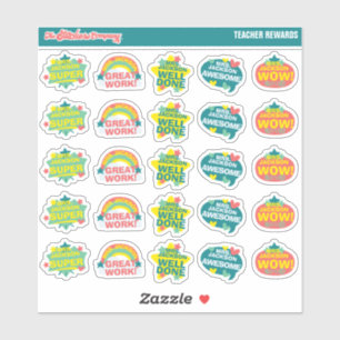 Lehrer belohnen Individuelle Name Labels   Schule