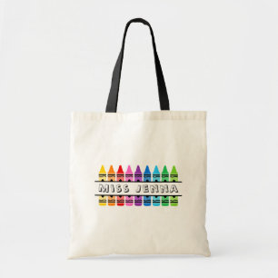 Lehrer Bewertung Individuelle Name Tote Bag Tragetasche