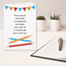 Lehrer Bewertung Red Yellow Blue Pencils