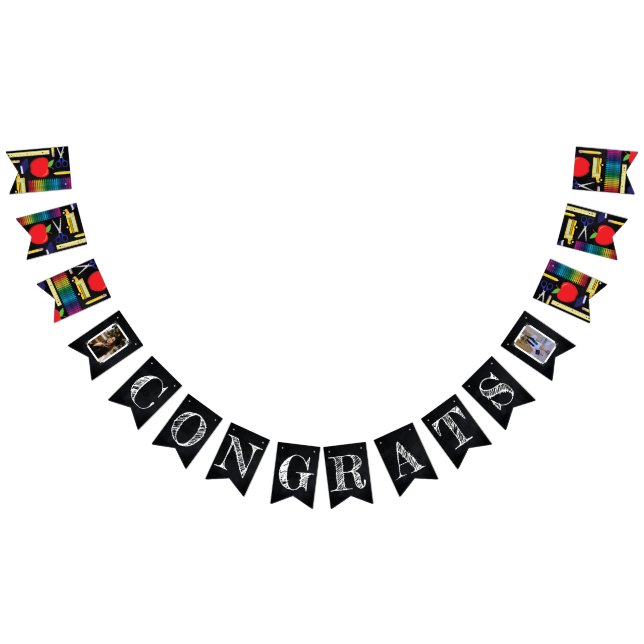 Lehrer Bildung Chalkboard Abschluss Wimpelkette (Alle)