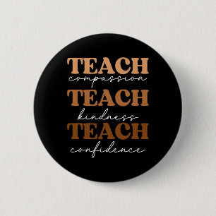 Lehrer Black History Month Melanin Frauen Männer Button