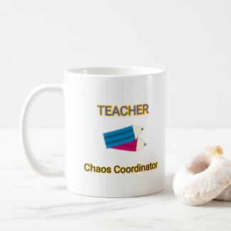 Lehrer Chaos Koordinator Lustige Lehrzitate Kaffeetasse