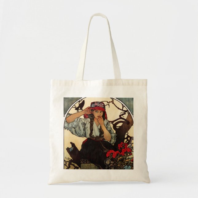 Lehrer-Chor-Taschen-Tasche Alphonse Mucha Moravian Tragetasche (Vorne)