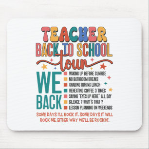 Lehrer Ck Zurück zur Schule Tour Bruh Wir Ck 1. Ta Mousepad
