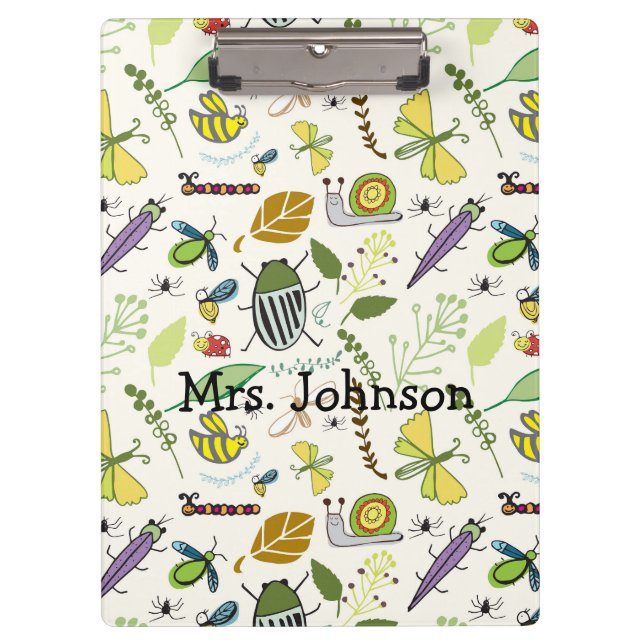 Lehrer-Clipboard-Fehler Klemmbrett (Vorderseite)