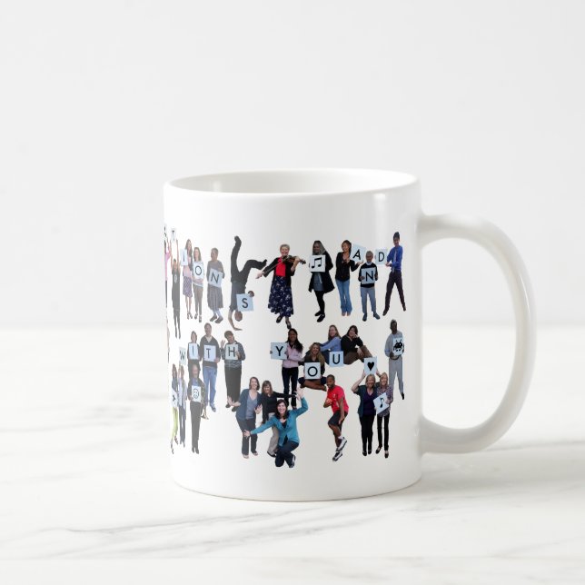 Lehrer-Collagen-Tasse Kaffeetasse (Rechts)