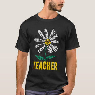 Lehrer Daisy Blume, die Daisy die Kunst des Opt T-Shirt