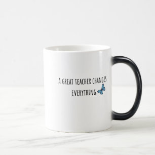 Lehrer-Dank-Tasse Verwandlungstasse
