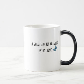 Lehrer-Dank-Tasse Verwandlungstasse