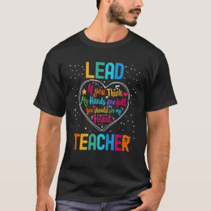 Lehrer Dankeswoche Zurück zur Schule Hören T-Shirt