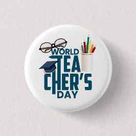 Lehrer     DayKeychain Button