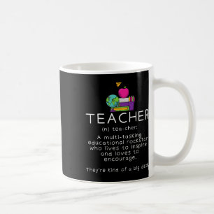Lehrer Definition - Lustiger Lehrender Schul Lehre Kaffeetasse