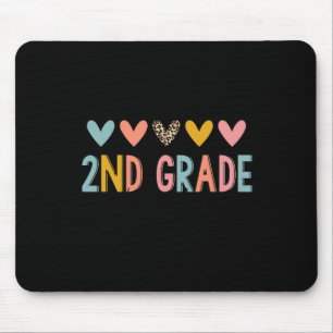 Lehrer der 2. Klasse Leopard-Herzen Zurück zur Sch Mousepad