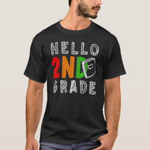 Lehrer der 2. Klasse Schüler Zurück zur Schule Hal T-Shirt