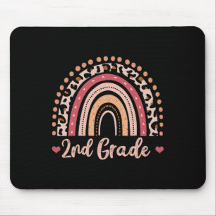 Lehrer der 2. Klasse Spaß Regenbogenliebhaber Zurü Mousepad