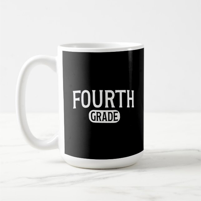Lehrer der 4. Klasse Kaffeetasse (Links)
