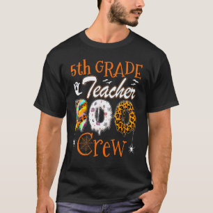Lehrer der 5. Klasse Boo Crew Halloween-Kostüm für T-Shirt