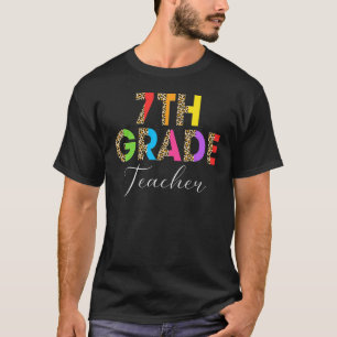 Lehrer der 7. Klasse Student Zurück zur Schule T-Shirt