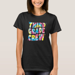 Lehrer der dritten Klasse Crew Kinder Frauen Tie D T-Shirt