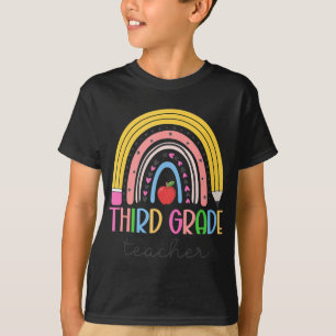 Lehrer der dritten Klasse Lehrer Liebe Inspiriere T-Shirt