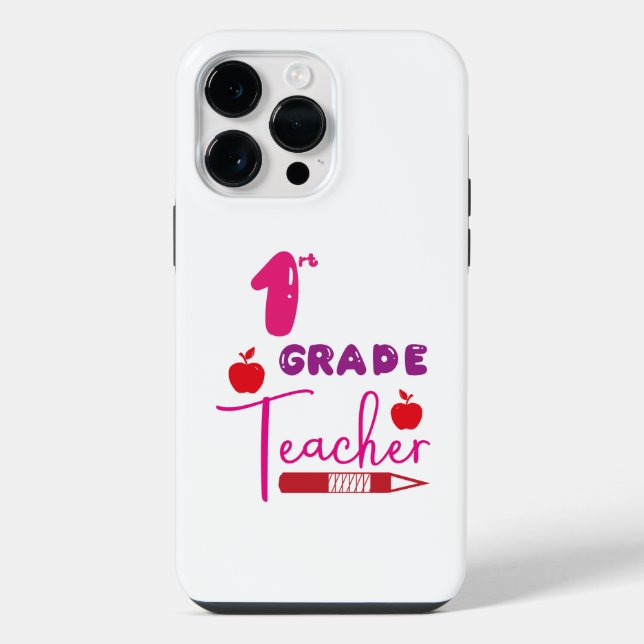 Lehrer der ersten Klasse iPhone Hülle (Rückseite)