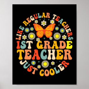Lehrer der ersten Klasse wie ein normaler Lehrer,  Poster