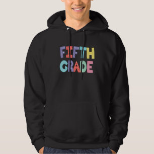 Lehrer der fünften Klasse 5. Klasse Squad Schüler Hoodie