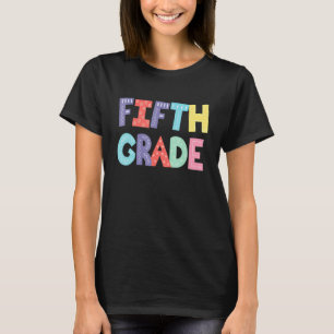 Lehrer der fünften Klasse 5. Klasse Squad Schüler T-Shirt
