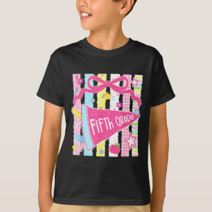 Lehrer der fünften Klasse 5. Klasse Wimpel Flagge T-Shirt