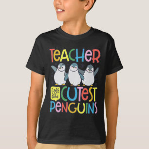 Lehrer Der Niedlichsten Pinguine Lustiger Pinguin T-Shirt