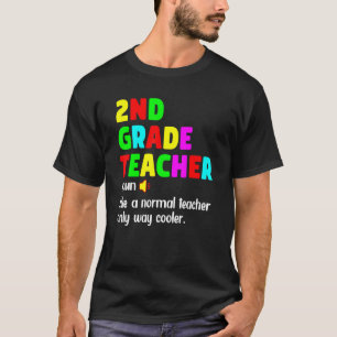 Lehrer der zweiten Klasse - glücklicher erster Tag T-Shirt