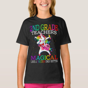 Lehrer der zweiten Klasse magisch wie ein Einhorn T-Shirt