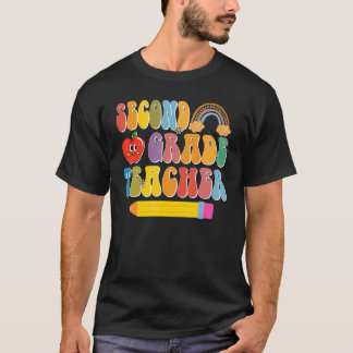 Lehrer der zweiten Klasse zurück zur Schule T-Shirt