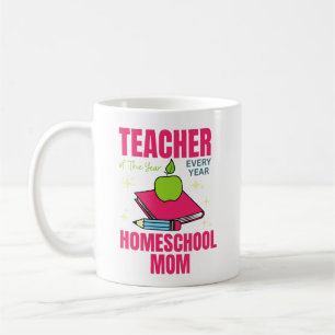Lehrer des Jahres, Homeschool-Mutter, Hübsche Mutt Kaffeetasse