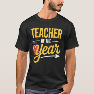 Lehrer des Jahres Jahresleistung Inspiration T-Shirt