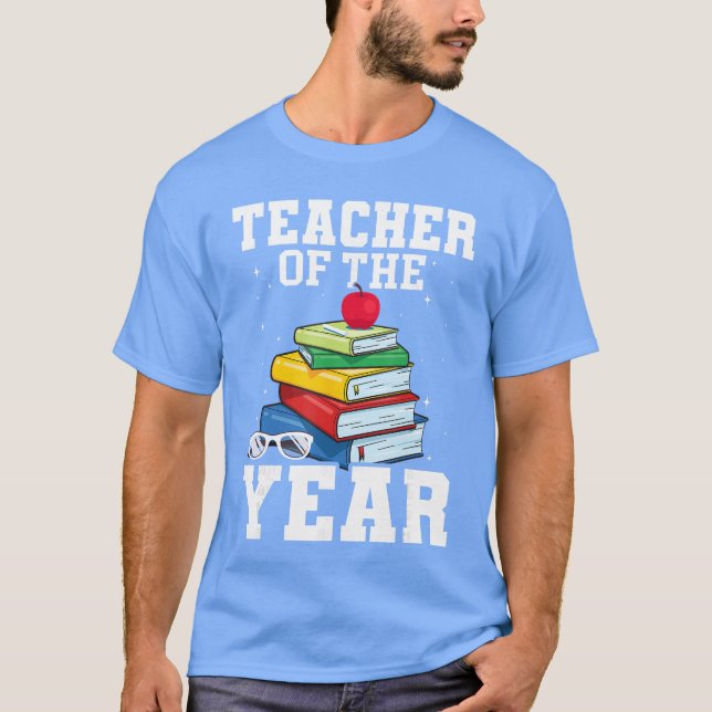 Lehrer des Jahres Junge T-Shirt (Vorderseite)