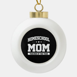 Lehrer des Jahres - Mama der Heimen Keramik Kugel-Ornament