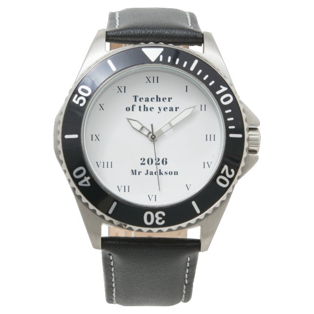 Lehrer des Jahres Schulpreis Armbanduhr (Vorderseite)