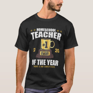 Lehrer des Jahres Zuhause-Schullehrer 2020 T-Shirt