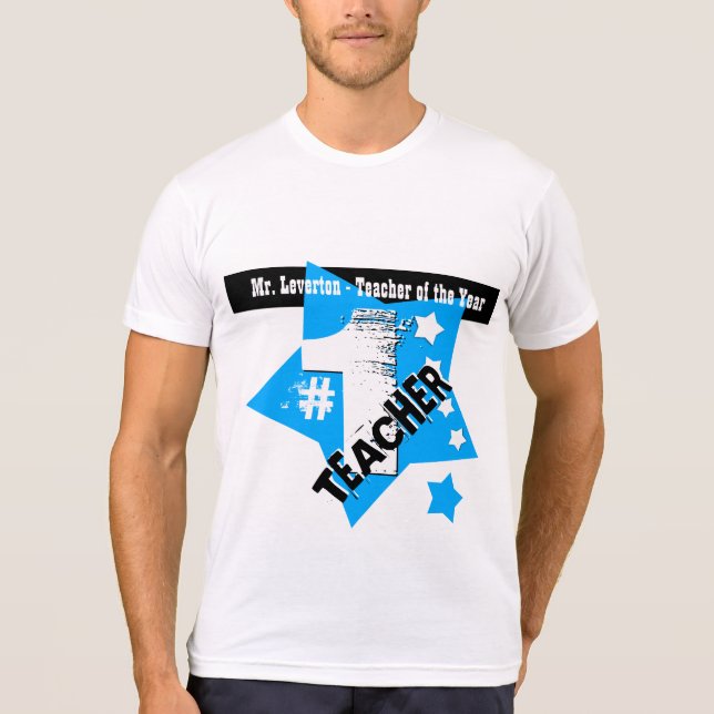 LEHRER DES JAHRESSTERBURNS UND Bar V10 T-Shirt (Vorderseite)