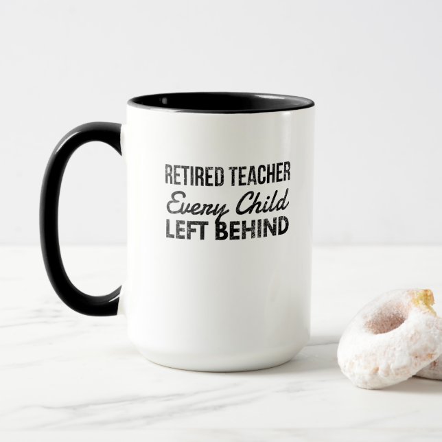 Lehrer, die ermüdet, jedes Kind , Tasse (Mit Donut)