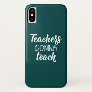Lehrer, die gehen zu unterrichten Case-Mate iPhone hülle