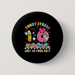 Lehrer Donut Stress Einfach Euren Testtag Jungs G Button