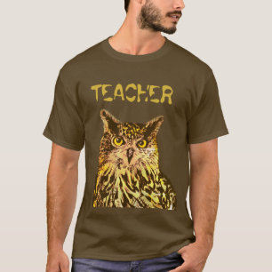 Lehrer, Eagle-Uhu-T - Shirt