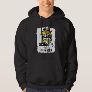 Lehrer Ende des Jahres Schule für Sommer im letzte Hoodie