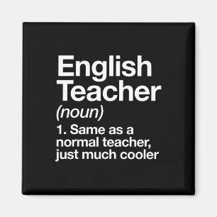 Lehrer Englisch Definition Lustig Byck Zur Schule  Magnet