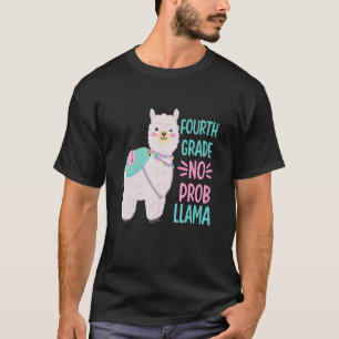 Lehrer Erster Schultag Vierte Klasse Nr. Prob L T-Shirt