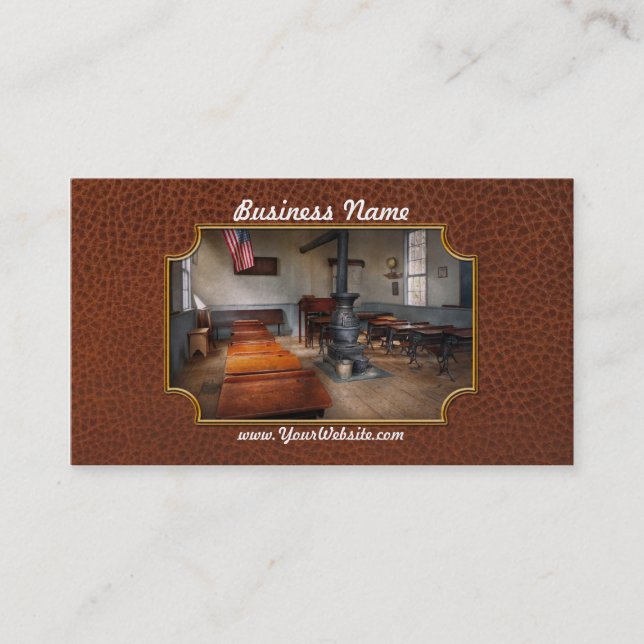 Lehrer - erster Tag der Schule (Vorderseite)