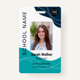 Lehrer Foto ID eines Mitarbeiter Studentenschiffes Ausweis